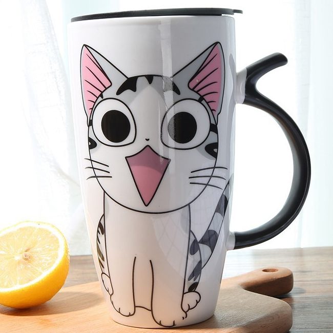 Tasse Chat Thermosensible